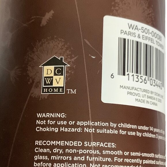 Large Paris Eiffel Tower Wall Decals Reusable & Removable For Home Decor NEW - Picture 6 of 6